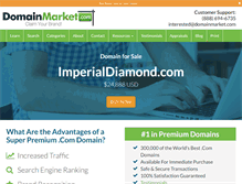 Tablet Screenshot of imperialdiamond.com